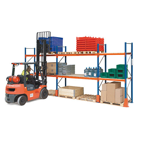 An image of Pallet Racking Kit - 1000h x 1200w x 1000d - Holds 12 Pallets
