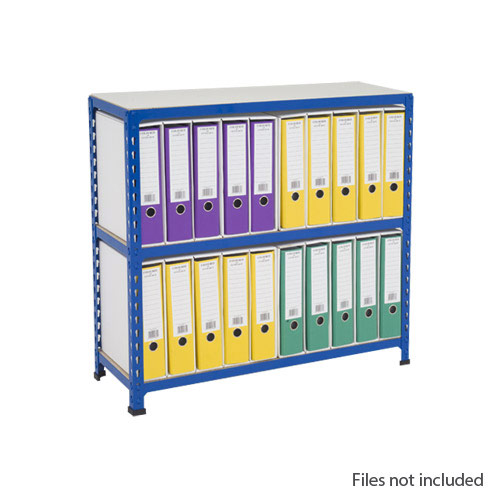 An image of Rapid Lever Arch rack for 20 file boxes by Rapid 2