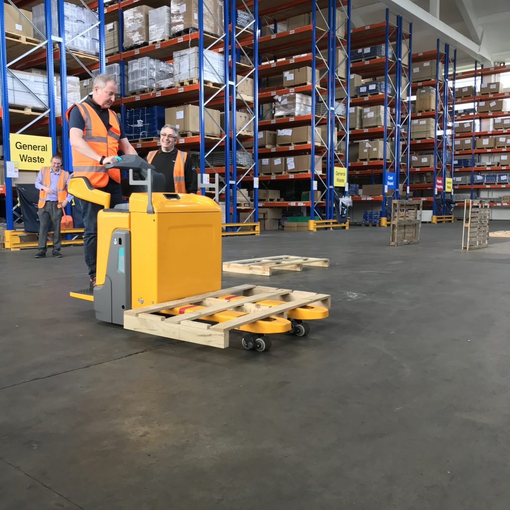 Rapid Racking Jungheinrich fleet