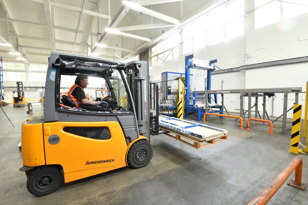 Rapid Racking Jungheinrich fleet