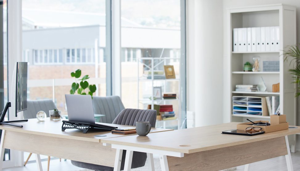 What are the ideal desk measurements for a professional workspace Rapid Racking