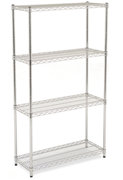Chrome shelving