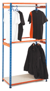Garment shelving