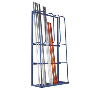 Vertical storage racks