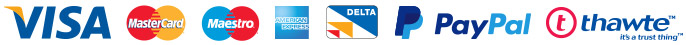 Payment major cards logos