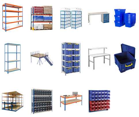 Silver range workbench - rapid racking