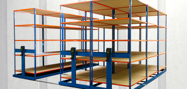 Mobile shelving
