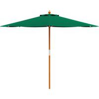 Indoor/Outdoor Parasol - 2.5m Wide - 38mm Wooden Pole - Stylish