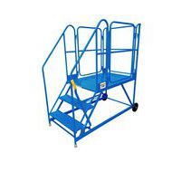 Easy Slope Work Platform - 3 to 10 Steps - Blue