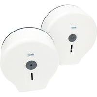 Toilet Roll Dispenser For Mini & Maxi Jumbo Rolls - Manutan UK
