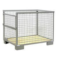 Mesh Cage Stillage with Half Dropped 800mm Side