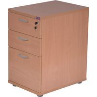 High Drawer Cabinet - 3 Drawers - Office Desk Pedestals