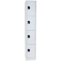 Metal Storage Lockers - 1-3 Nestable Columns - 4-6 Cabinets - Manutan