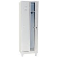 Clean & Dirty Metal Storage Lockers - 1-4 Columns - On Feet - Manutan Expert