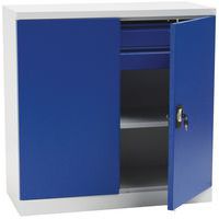 Heavy Duty Short Wide Cupboard with Drawers