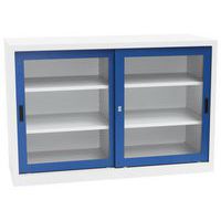 CH low cabinet with sliding doors - Width 150 cm - Manutan Expert