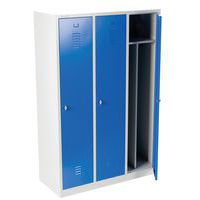 Dirty industry locker - 1 to 3 columns - On base - Manutan Expert