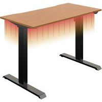 Okoform Heated Home/Office Desk - Height Adjustable - LxW 1200x600mm