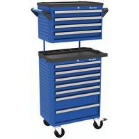 7-drawer trolley with 4-drawer top box
