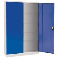 Flat-Pack Metal Storage Cupboards - 1950mm High - Manutan Expert