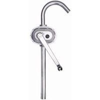 Rotary Hand Lever Pump With Steel Suction Tube - 60-200L Drums - Manutan Expert