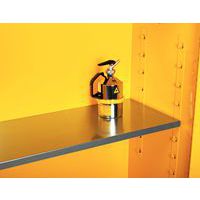 variable height shelves on racks