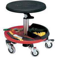 Tool compartment for mobile assembly chair