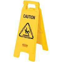 Caution Wet Floor - A-Board Sign - Rubbermaid