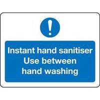 Instant Hand Sanitiser Sign for Hygiene and Safety