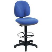 Draughtsman chair in blue