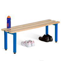 Blue Cloakroom Bench Seat 600mm Wide