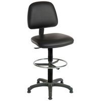 Polyurethane Draughtsman Chair with Glides for Seating & Comfort