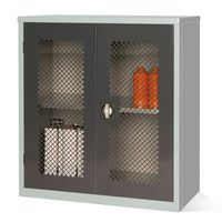 Mesh Door Cupboard with 1 Shelf - 1000x915x457mm - Storage Cabinet