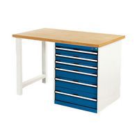 Bott Cubio Heavy Duty Steel Workbench With MPX Worktop HxWxD 940x2000x900mm