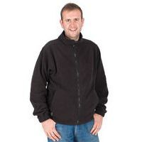 Polo Neck Zipped Fleece for Warmth and Outdoor Activities