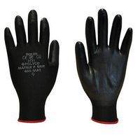 Lightweight Nylon - PU Gloves - Pack of 12 for Safety & Protection
