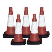 Heavy Duty Traffic Cones - Pack of 5