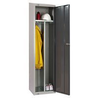 Dark Grey clean & dirty metal storage lockers
