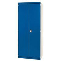 Bott Cubio CNC Metal Tool Cabinet With Louvre Storage Door WxD 800x525mm