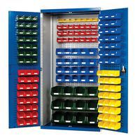 Bott Cubio Louvre Workshop Tool Storage Cabinet & 150 Bins 2000x1050mm