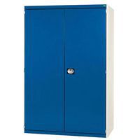 Bott Cubio Heavy Duty Cabinet With 2 Perfo Storage Doors WxD 1300x650mm