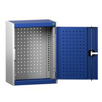 Bott Cubio Wall Cabinet With Perfo Storage Doors HxWxD 700x525x325mm