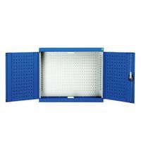 Bott Cubio Wall Mounted Cupboard With Perfo Door Storage - Efficient