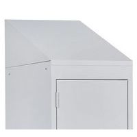 Sloping Top for Commercial Lockers for Secure Storage & Organization