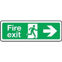 Fire exit Sign - Arrow Right