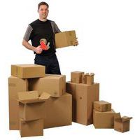 Kraft Cardboard Boxes - Single Wall Corrugated Packaging - Protective
