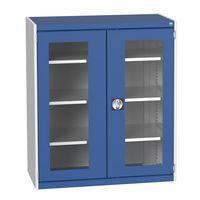 Bott Cubio Metal Cabinet With Vision Doors 1200x1050mm - Secure