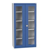 Bott Cubio Metal Cabinet With Vision Doors 2000x1050mm - Secure