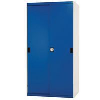Bott Cubio Sliding Door Metal Storage Cabinet HxW 1600x1050mm - Secure