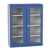 Bott Cubio Metal Cabinet With Vision Doors 1600x1300mm - Secure